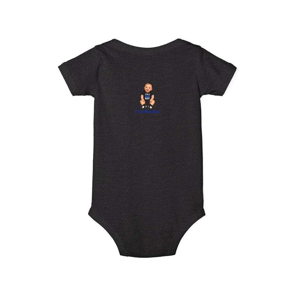 Infant One-Piece Bodysuit – Cute Baby 'I'm a Big Boy' Graphic