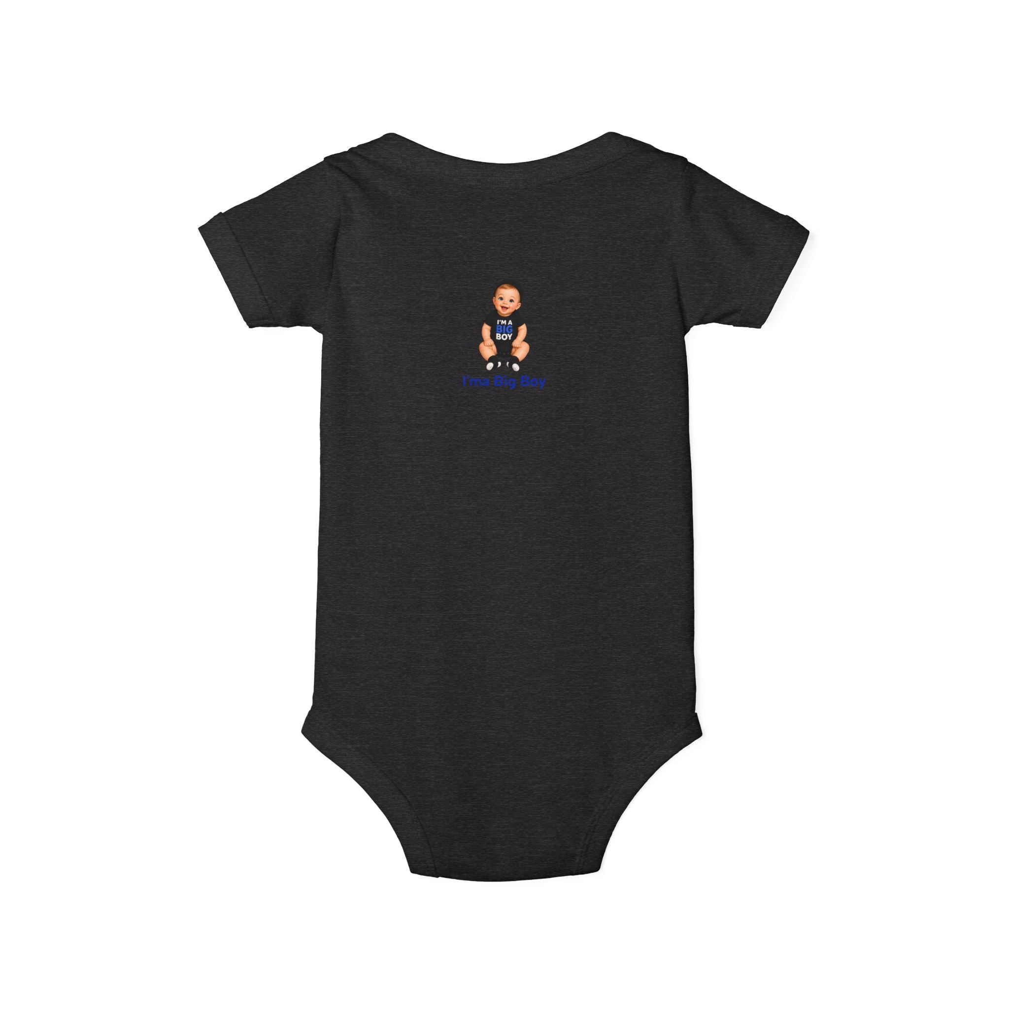 Infant One-Piece Bodysuit – Cute Baby 'I'm a Big Boy' Graphic