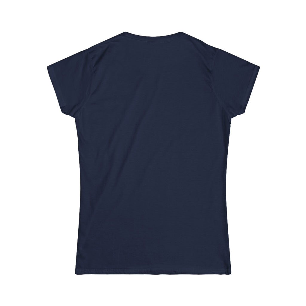 Women's Tee — Cute Plus-Size Character 'Love My Curves' Graphic Shirt