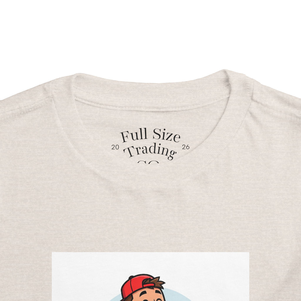 Toddler Tee — "I'ma Big Boy" Cute Cartoon Graphic Shirt