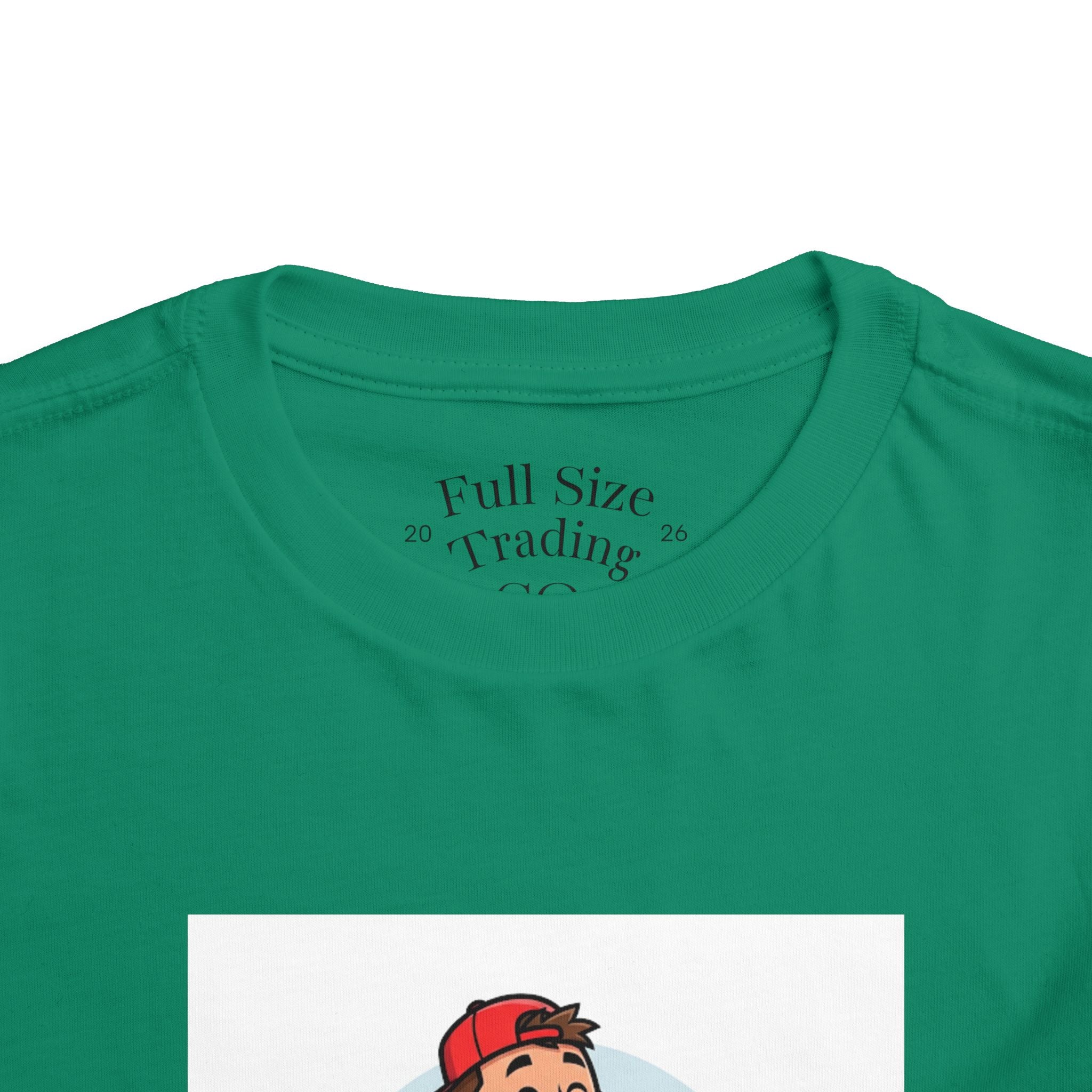 Toddler Tee — "I'ma Big Boy" Cute Cartoon Graphic Shirt