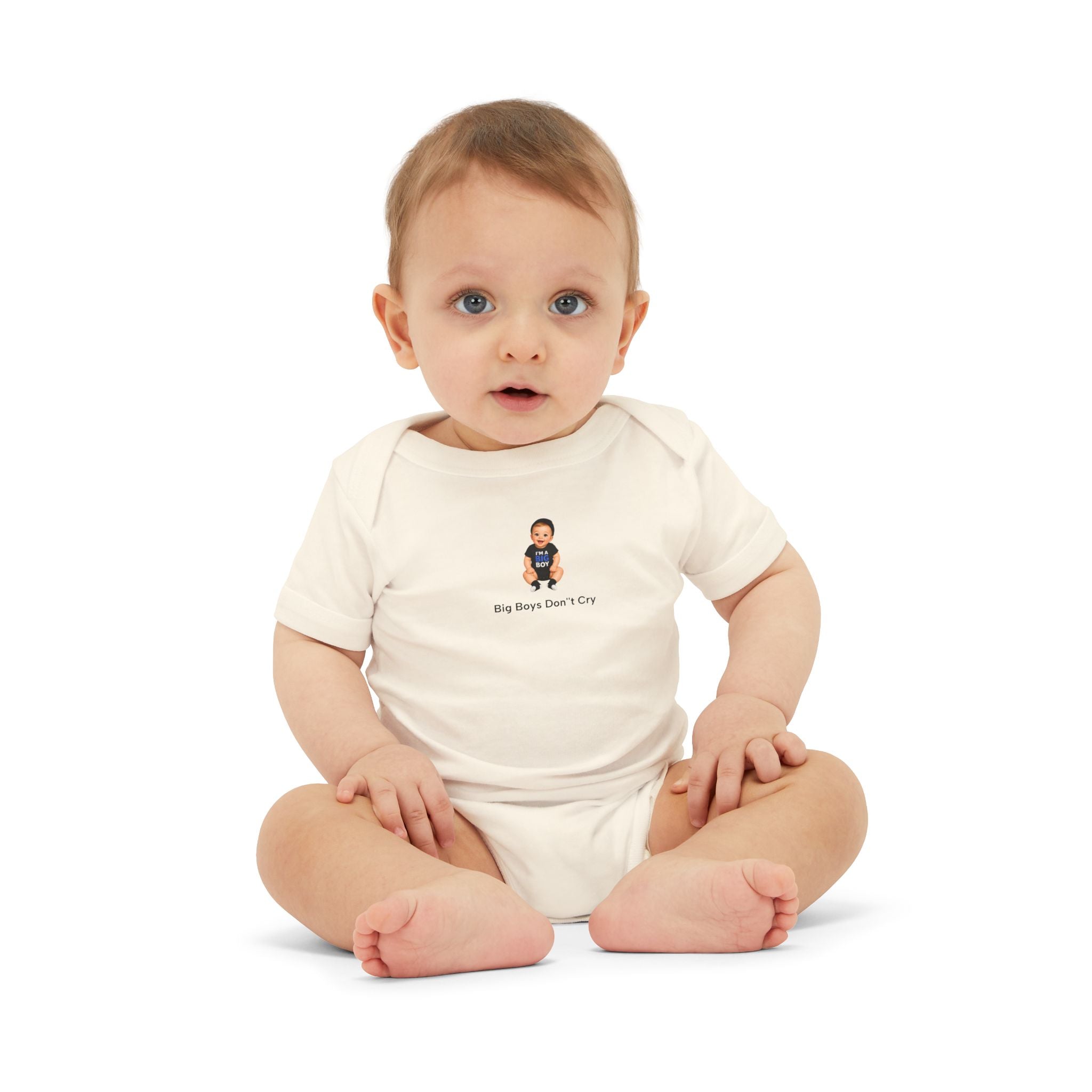 Infant One-Piece Bodysuit – Cute Baby 'I'm a Big Boy' Graphic