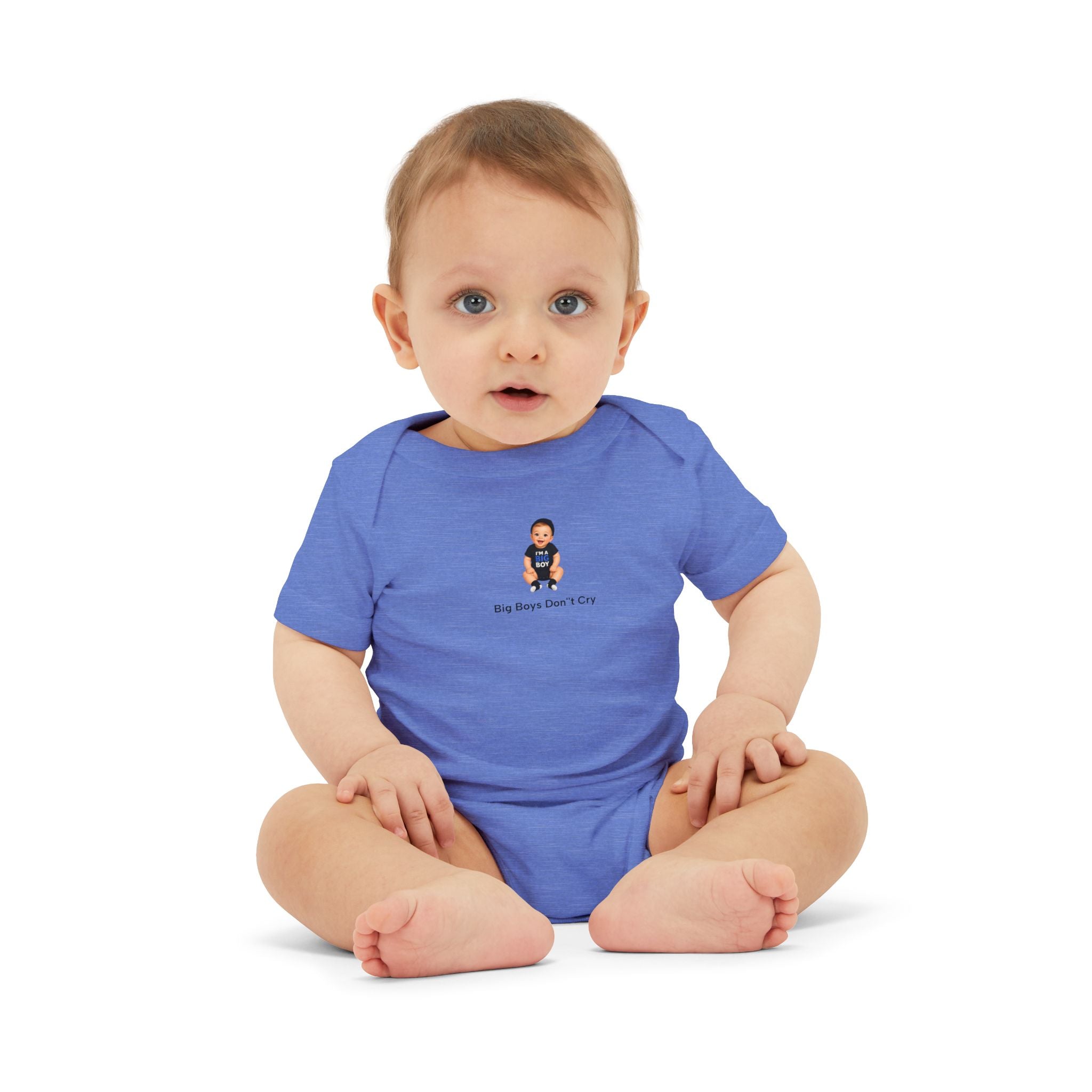 Infant One-Piece Bodysuit – Cute Baby 'I'm a Big Boy' Graphic