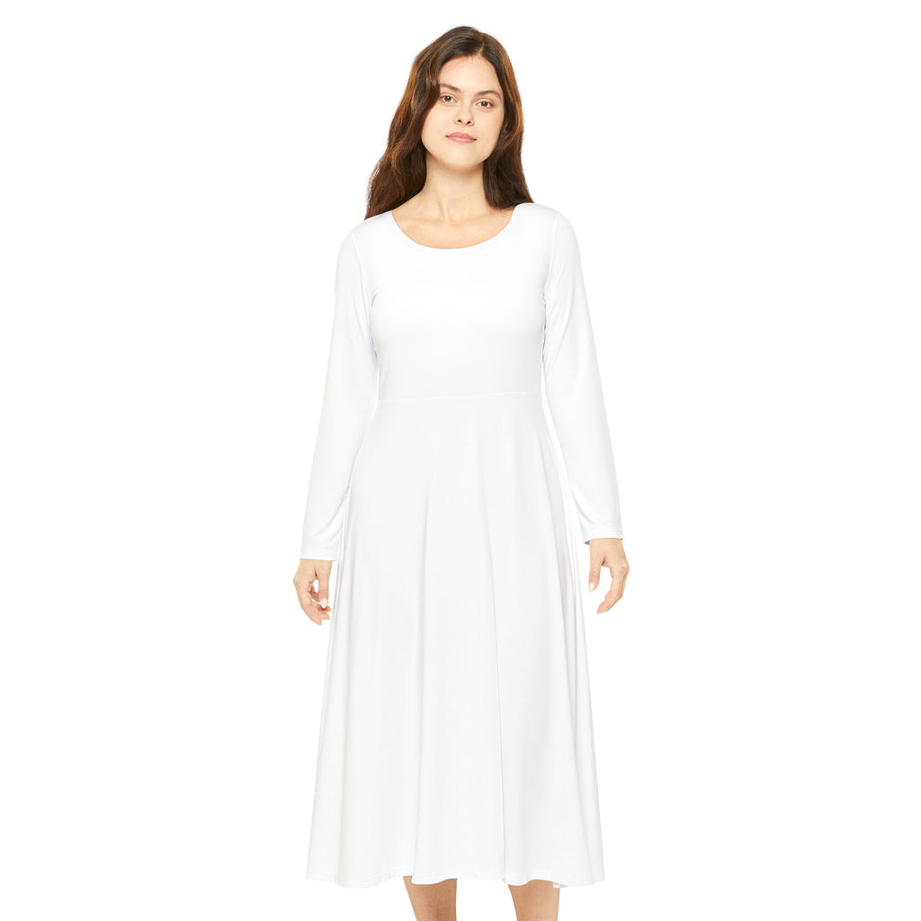 Women's Long Sleeve Dance Dress (AOP)