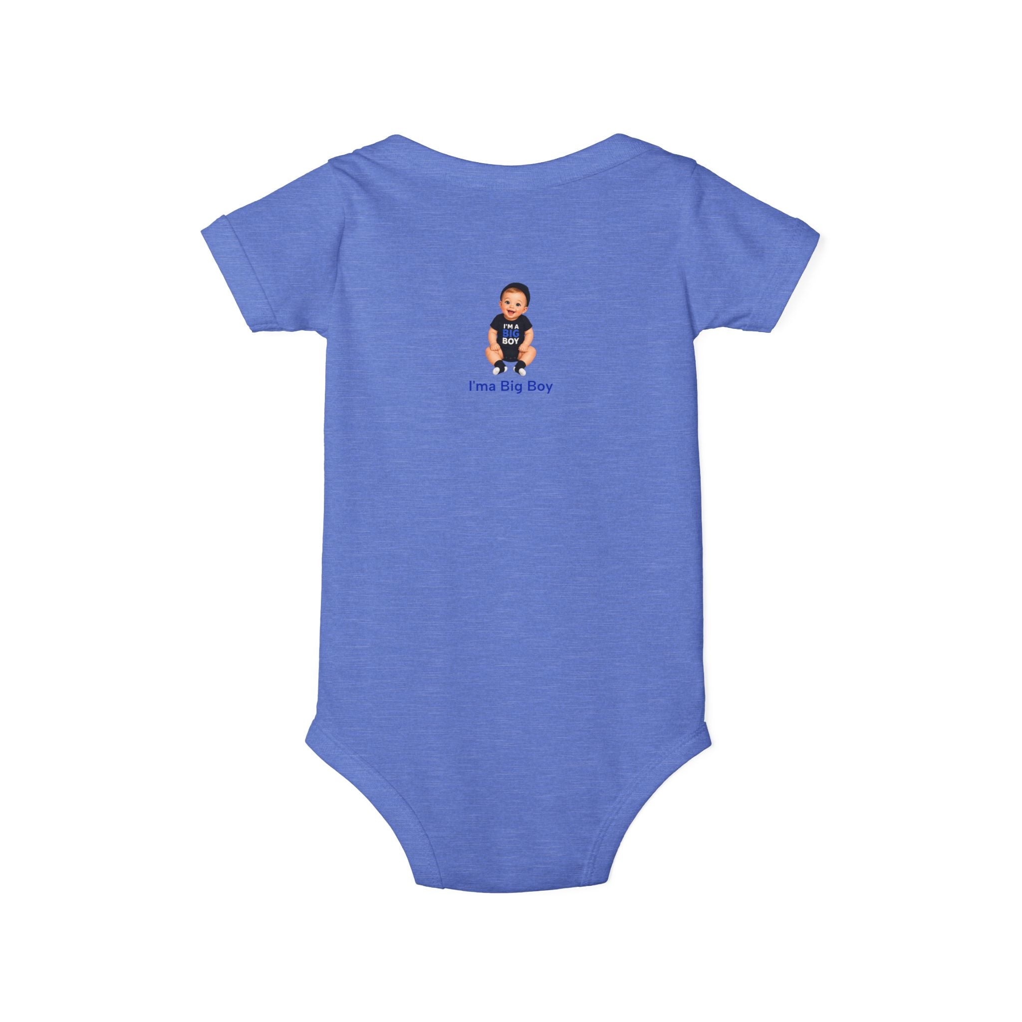 Infant One-Piece Bodysuit – Cute Baby 'I'm a Big Boy' Graphic