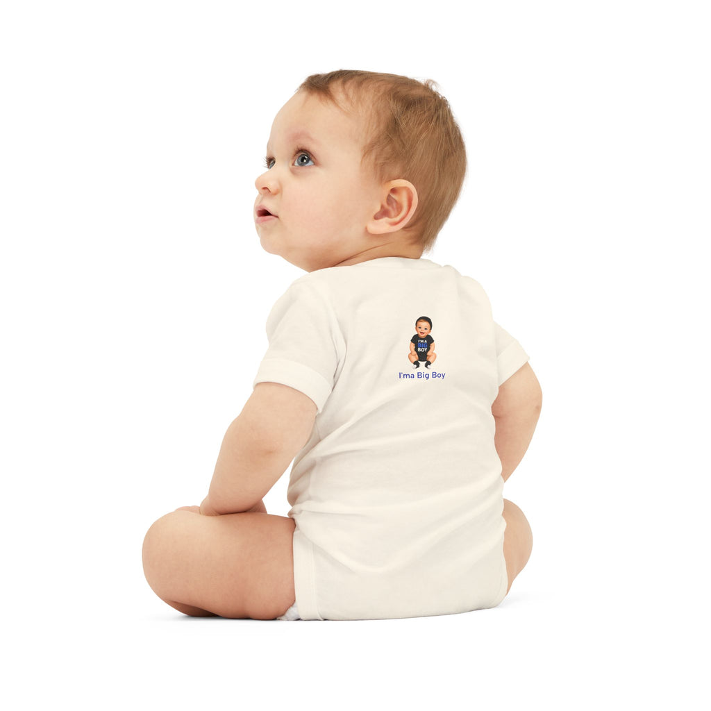 Infant One-Piece Bodysuit – Cute Baby 'I'm a Big Boy' Graphic