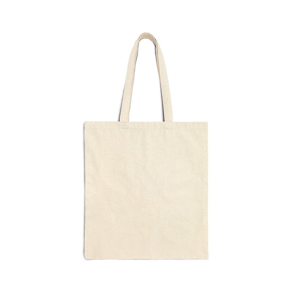 Cotton Tote Bag - "Big Girls Love Shopping" Canvas Market Tote