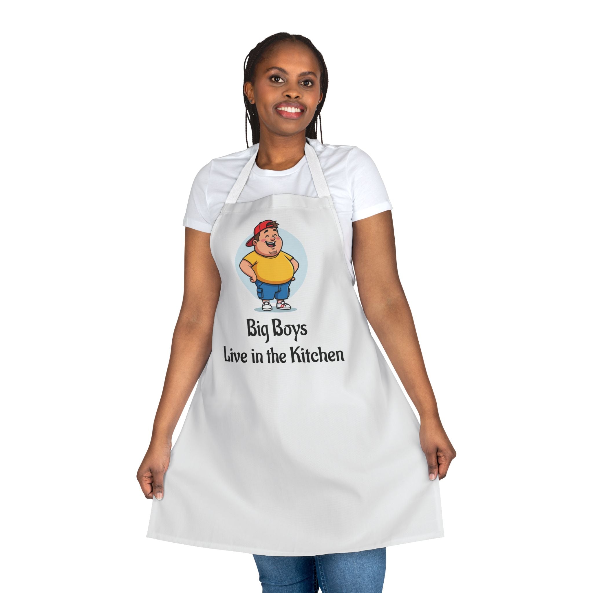 Apron, 5-Color Straps (AOP)