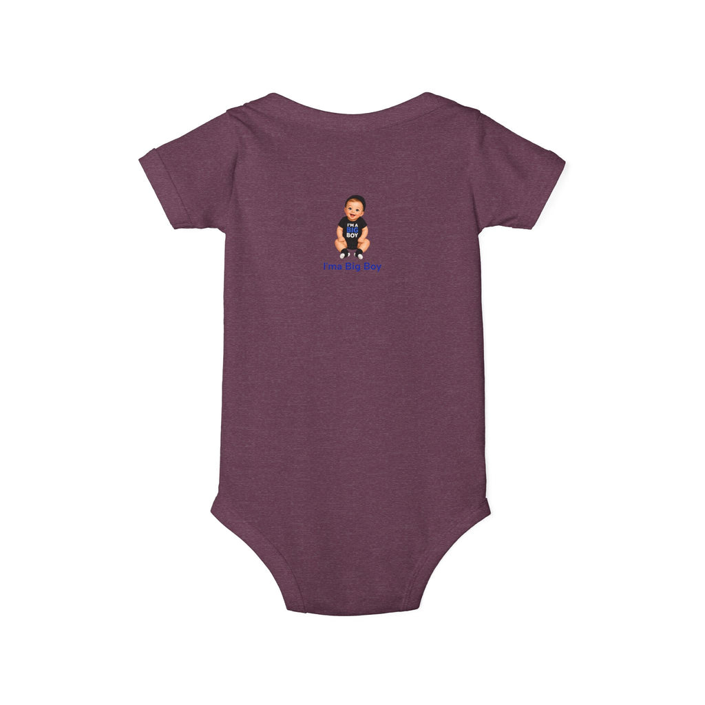 Infant One-Piece Bodysuit – Cute Baby 'I'm a Big Boy' Graphic