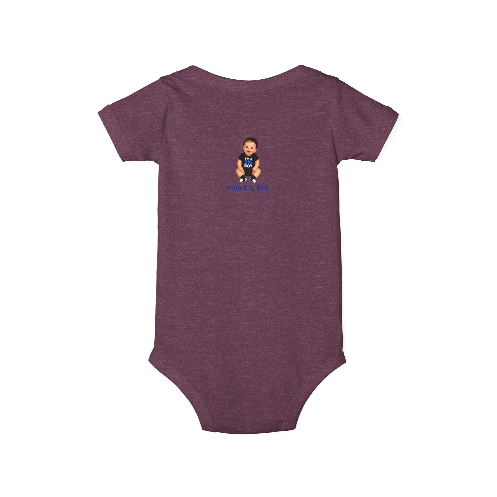 Infant One-Piece Bodysuit – Cute Baby 'I'm a Big Boy' Graphic
