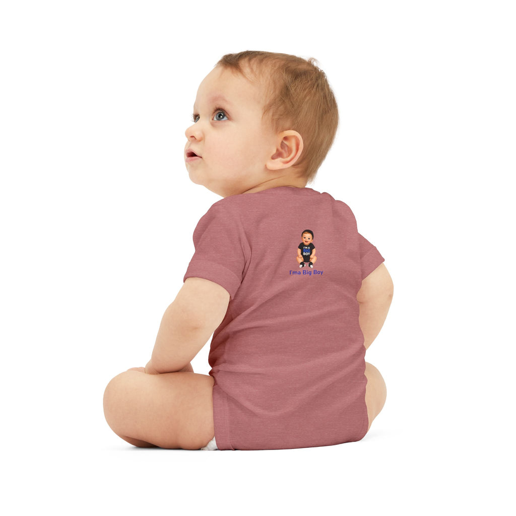Infant One-Piece Bodysuit – Cute Baby 'I'm a Big Boy' Graphic